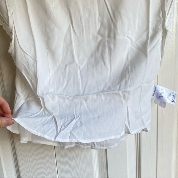 New Reformation Valetta White Two-Piece Set Size 4 - Picture 13 of 16